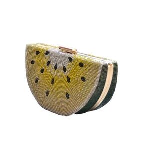 Yellow watermelon purse